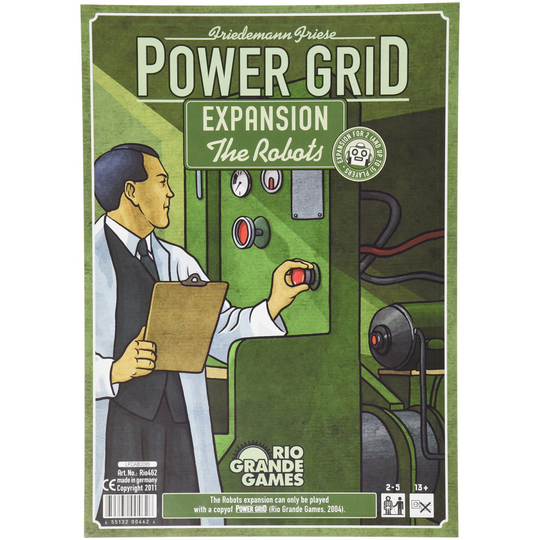 Rio Grande Games Power Grid the Robots