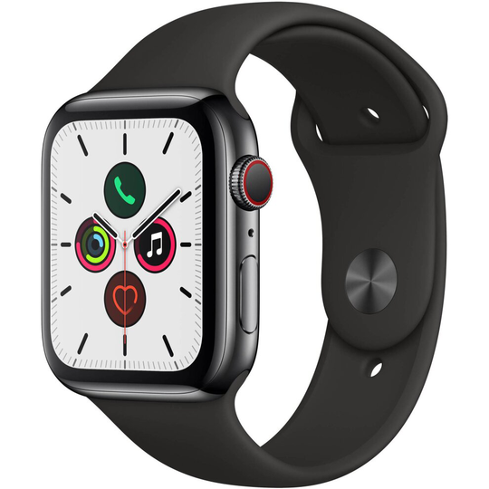 (Black) W26 Waterproof Smart Watch