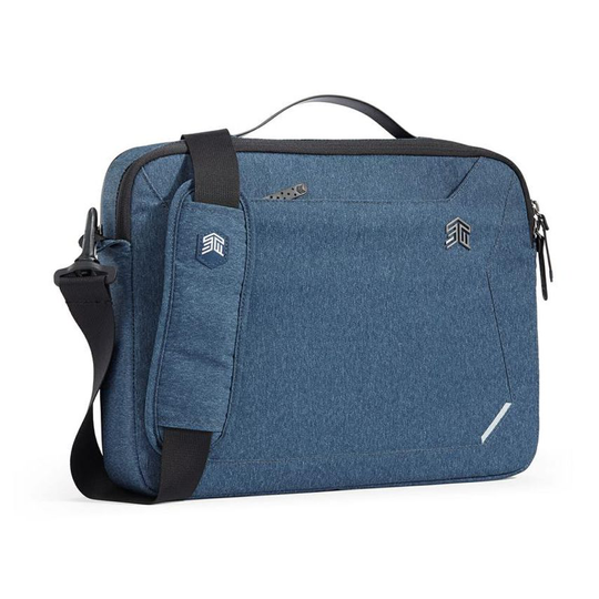 Startech Myth 13 Inch Laptop Briefcase Slate Blue Scratch Resistant Water Resist