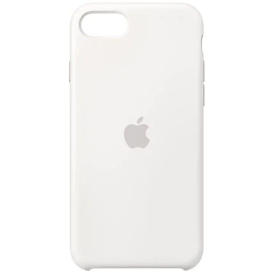 Apple iPhone SE Silicone Case - White
