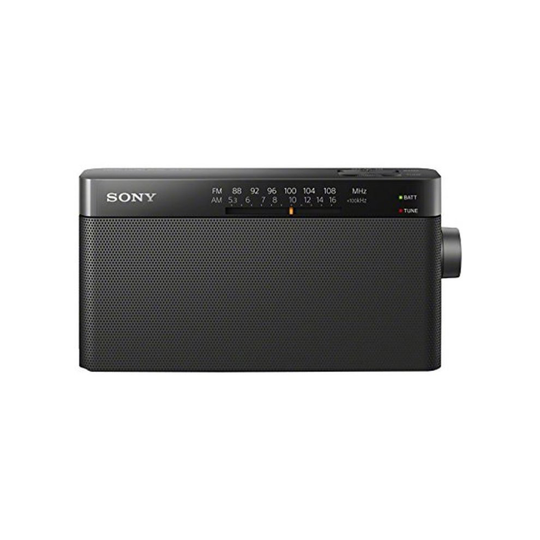 Sony ICF306 Portable AM/FM Radio - Black