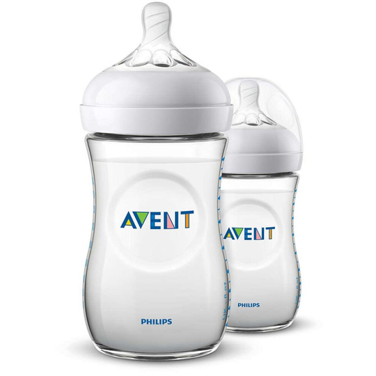 Natural 2.0 Feeding Bottle 260ml/9oz Twin