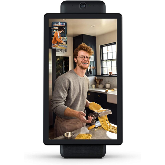 (Black) Portal Plus from Facebook. Smart, Hands-Free Video Calling with 15.6" FHD 1080p Display & Alexa Built-in