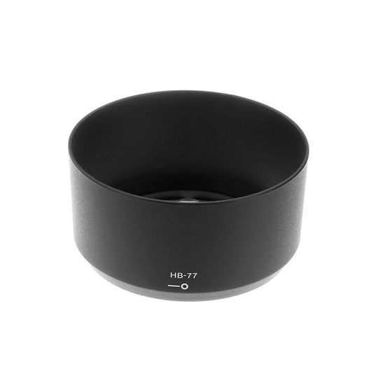 Cylinder Bayonet Lens Hood Replace HB-77 For Nikon AF-P DX For Nikkor