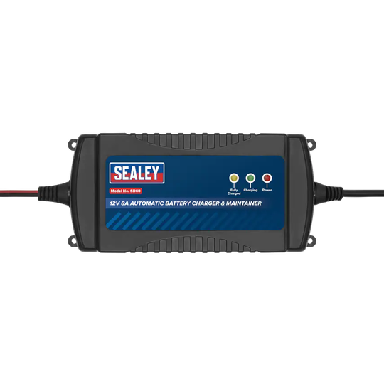 Sealey Battery Charger 12V 8A Fully Automatic