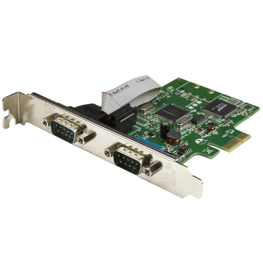 Startech 2PT PCIe Serial Card with 16C1050 UART- you get 4