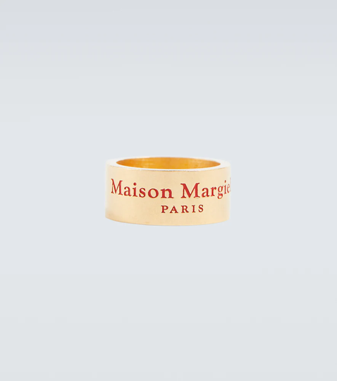 Gold-toned silver ring