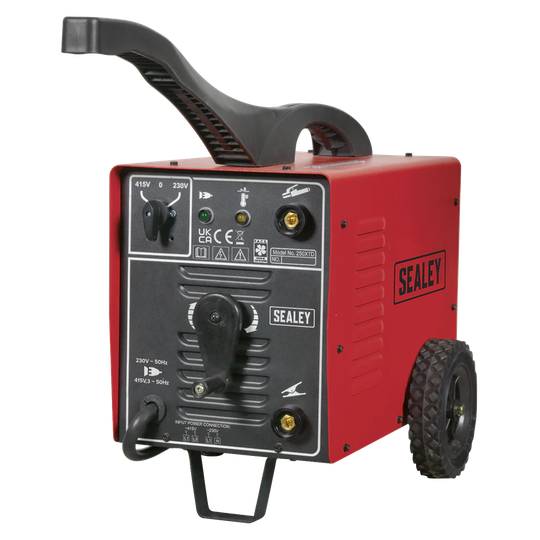 Sealey ARC Welder 250amp 230/415V 3PH with Accessory Kit