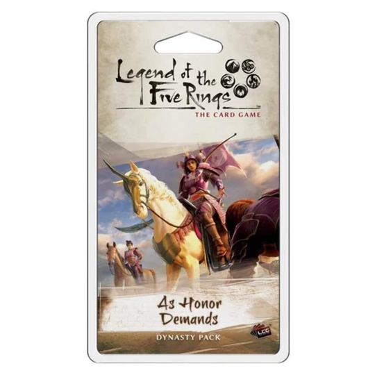 Legend of the Five Rings LCG: As Honor Demands Dynasty Pack