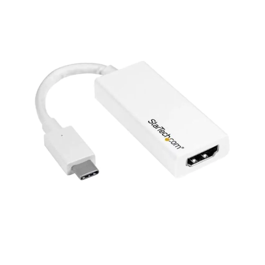 Startech USB C to HDMI Adapter White