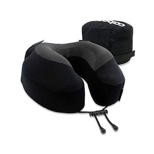Cabeau Evolution S3 Travel Pillow - Dr Recommended Neck Pillow for Travel - Memory Foam Airplane Pillow - Neck Pillow with Attachment Straps - Support