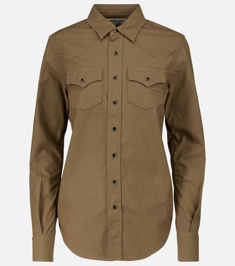 Cotton ripstop shirt