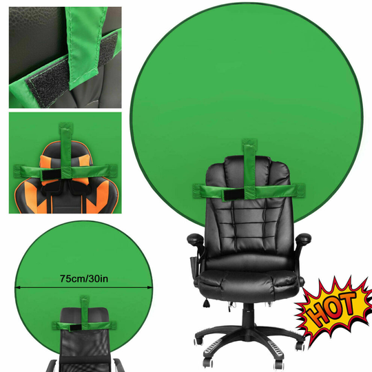 75cm Green Screen Photo Background Cloth Photography Backdrops for Live Studio