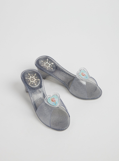 RUBIE'S Disney Frozen 2 Elsa Grey Jelly Shoes - One Size