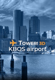 Boston Logan [KBOS] airport for Tower!3D Pro