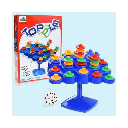 Kids Family Game Fun Toy Gifts Tip Topple Tumble Strategy Balancing Skill Board