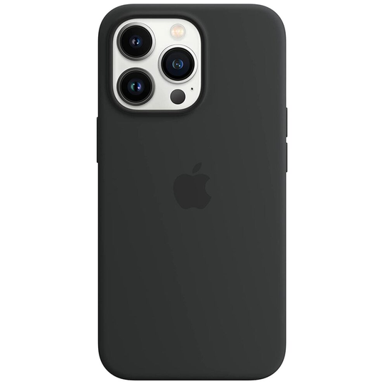 Apple Silicone Case with MagSafe for Apple iPhone 13 Pro - Midnight Black - MM2K3ZM/A