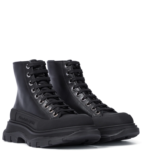 Tread Slick leather ankle boots