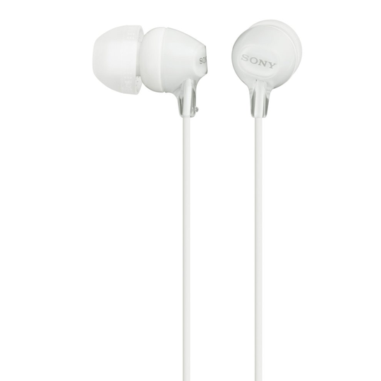 Sony MDR-EX15LP In-Ear Lightweight Headphones White