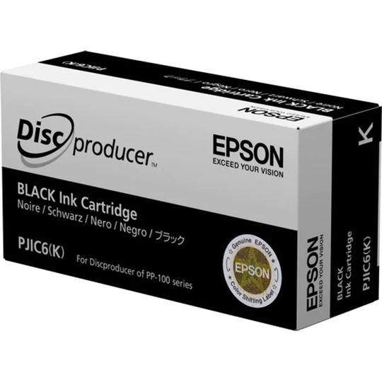 Epson Discproducer Ink Cartridge, Black (Moq=10), Ink Cartridges, Ink- you get 4