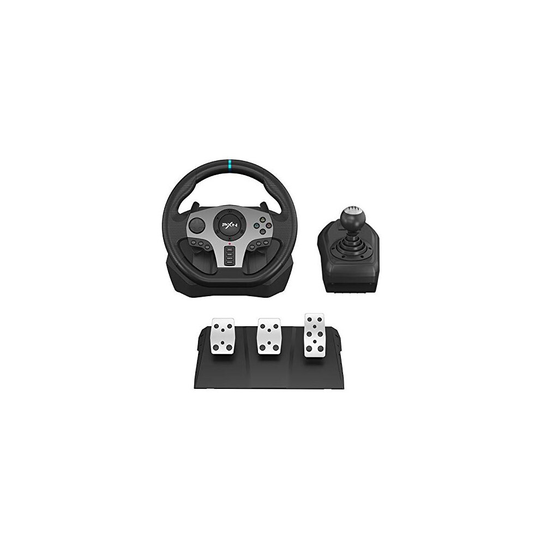PXN V9 Steering Wheel for PS4, Xbox One, Xbox Series X|S, PS3, Switch, PC. Universal Racing Wheel with Pedals and Shifter, 270/900 Gaming Wheel