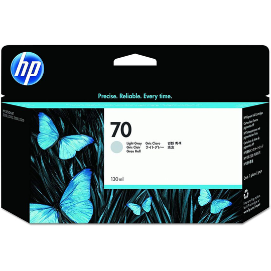 HP 70 Grey Standard Capacity Ink Cartridge 130ml - C9451A