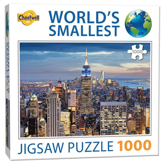 World's Smallest Jigsaw Puzzle - New York (1000 Pieces)