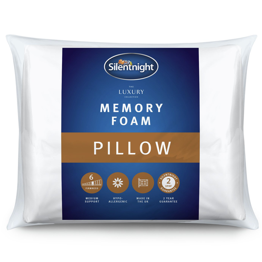 Silentnight Memory Foam Medium Pillow