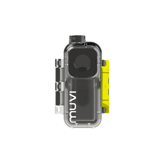 Veho Muvi Waterproof Case for Muvi Micro HD Series - Yellow Clasp