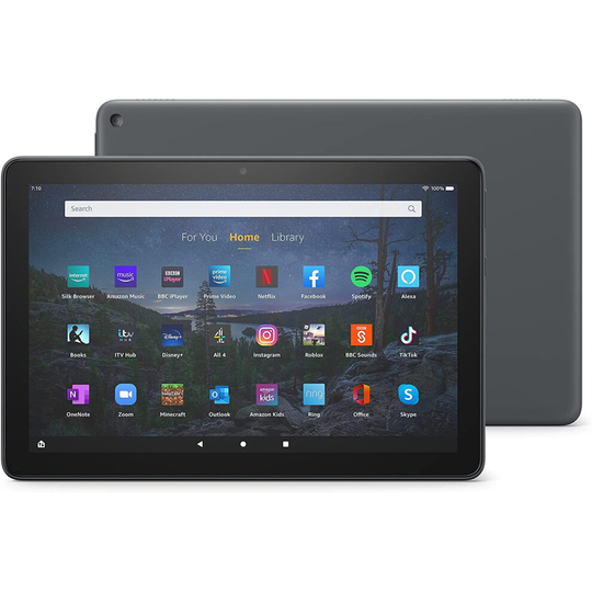 Fire HD 10 Plus tablet | 10.1" 1080p Full HD, 32 GB | Slate - with Ads