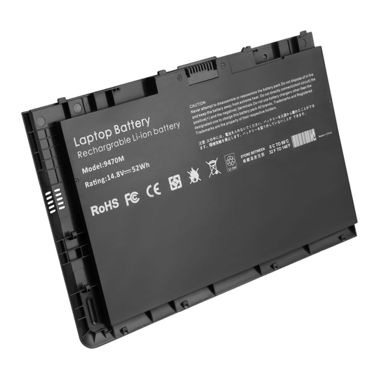 FUTUREBATT Laptop Battery for HP EliteBook Folio 9470 9470m BT04XL BA06XL 687517-241 687945-001 3 Cells 52Wh