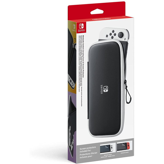 Nintendo Switch (OLED Model) Carrying Case & Screen Protector