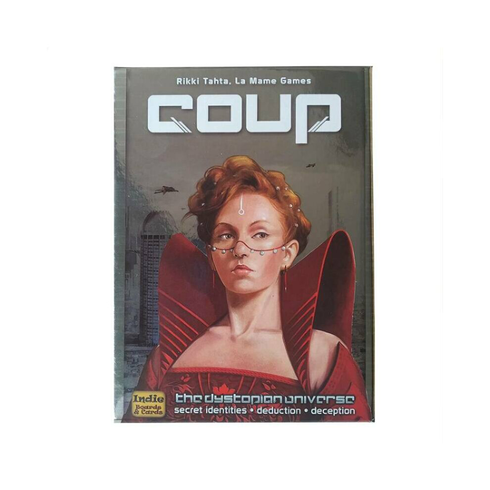 Indie Boards and Cards Coup The Dystopian Universe Card Game Family Party Gift