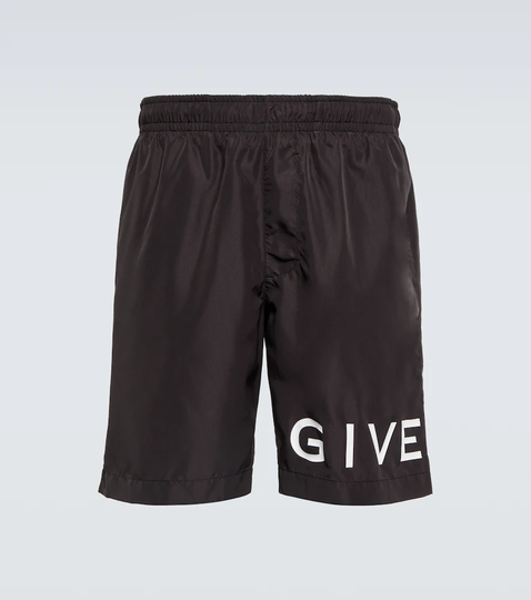 Logo swim trunks