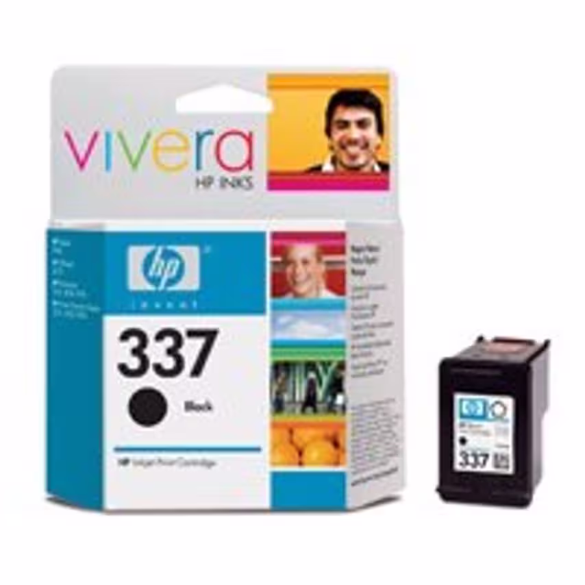 HP 337 Black Standard Capacity Ink Cartridge 11ml - C9364E