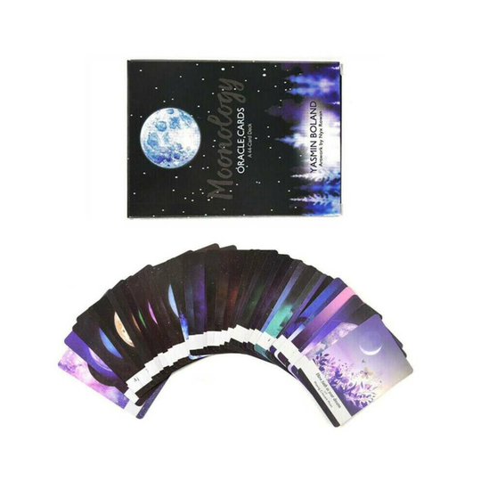 Tarot Card Moonology Oracle Cards: A 44-Card Deck English Gift Fantasy Home Game