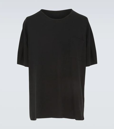 Logo cotton and linen T-shirt