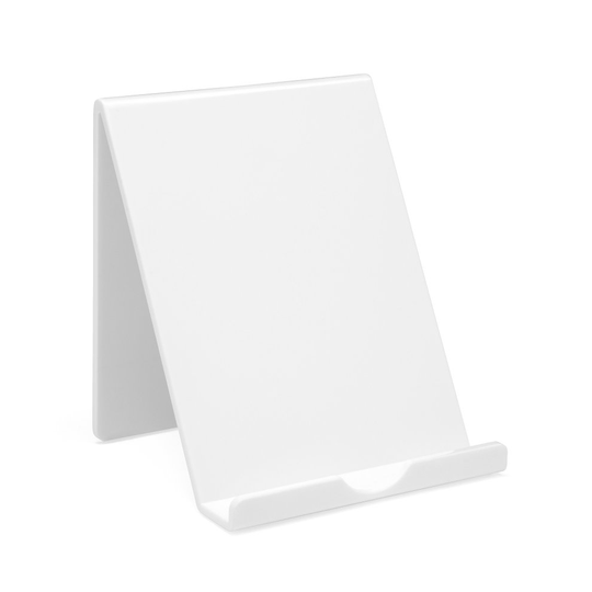 OSCO White Hi-Gloss Tablet Holder