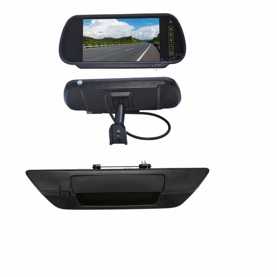 7 Inch Replacement Rear View Screen Display Monitor & Reverse Backup Camera for Toyota Hilux (2015-2019)