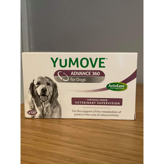 (120 Tablets) Lintbells YuMove Advance 360 Dogs Tablets Mobility