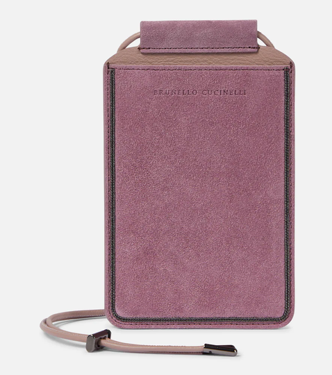 Suede phone case