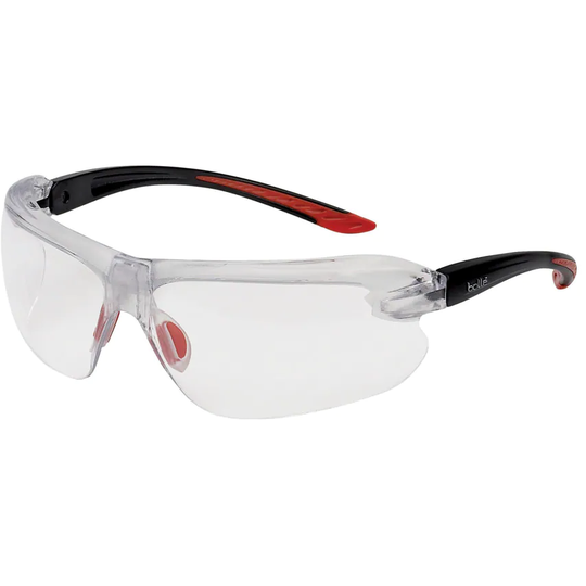 Bolle Safety Glasses, Clear Lens, Anti-Scratch/Anti-Fog