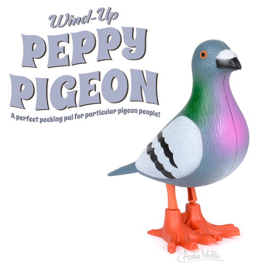 Archie McPhee - Wind-Up Peppy Pigeon