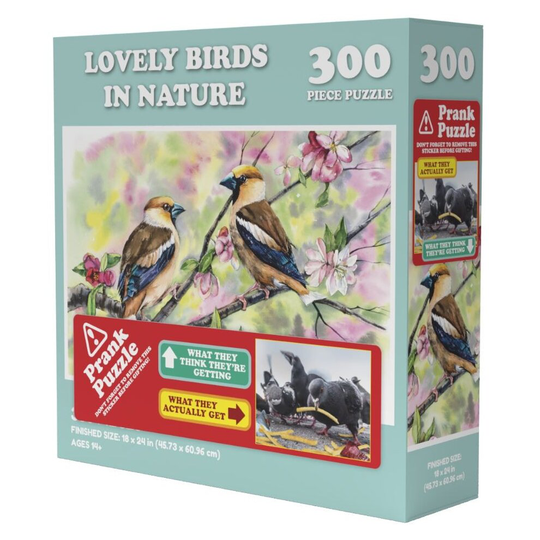 Doing Things Birds Prank 300 Piece Jigsaw Puzzle