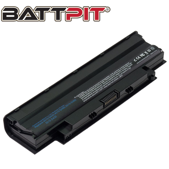 BattPit Battery for Dell J1KND 4YRJH 04YRJH 08NH55 Inspiron N3010 N5010 N5030 N5040 N5050 N5110 N7010 N7110 Vostro 1550 2520 3450 3555 [6-Cell/48Wh]