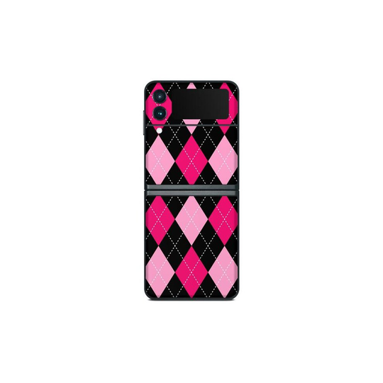 DecalGirl SGZFL3-ARGYLESTYLE Samsung Galaxy Z Flip 3 Skin - Argyle Style