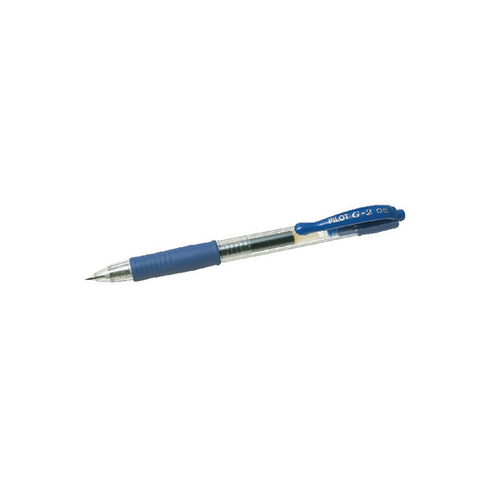 Pilot 40101203 G205 Retractable Gel Pen Blue (Pack-12)