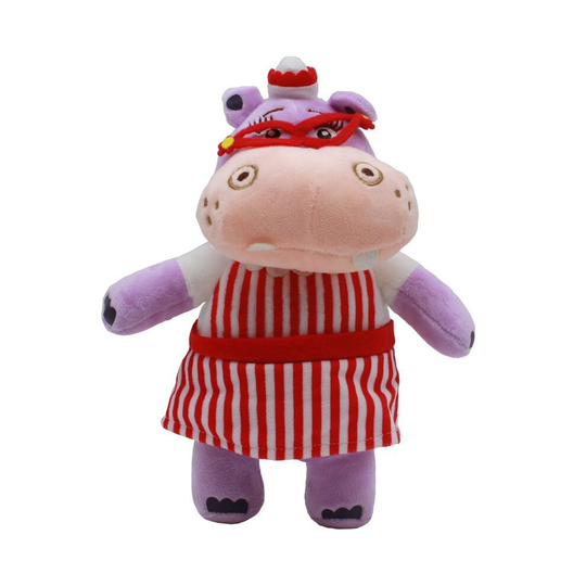 (Hippopotamus) Original Doc McStuffins Hallie Plush Toy Soft Stuffed Animal Doll Xmas Gift Toys