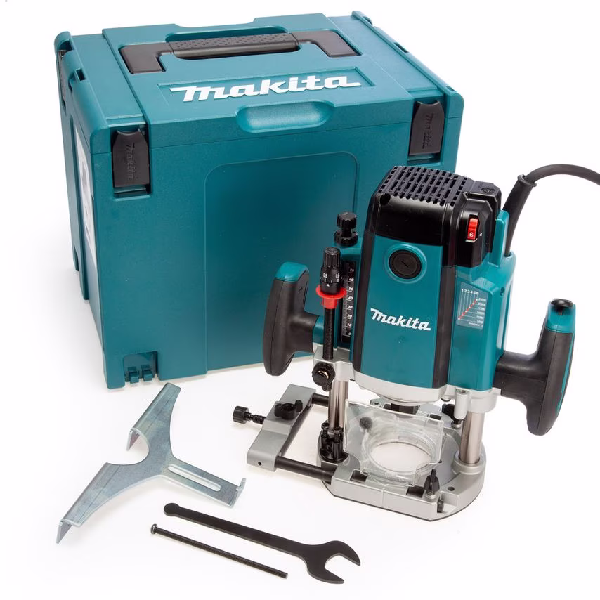 Makita RP2303FCJ 1/2in Plunge Router in Carry Case 110V