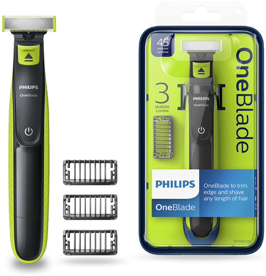 Philips OneBlade for Face - Trim, Edge, Shave QP2520/25